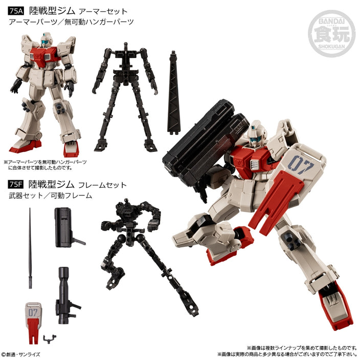 Shokugan - Mobile Suit Gundam G FRAME FA 08th MS Team SPECIAL SELECTION RGM-79 [G] Ground Type Armor Set