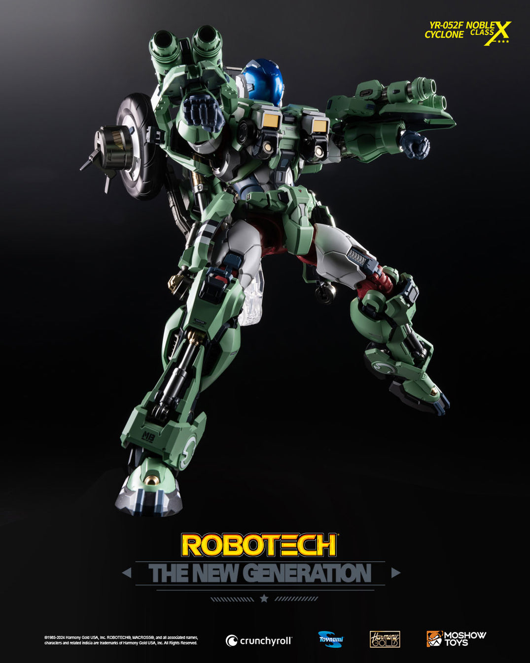 ROBOTECH YR-052F Transformable Cyclone — Ani Mecha