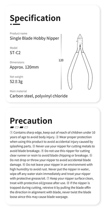 ST-C2 Single Blade Nipper
