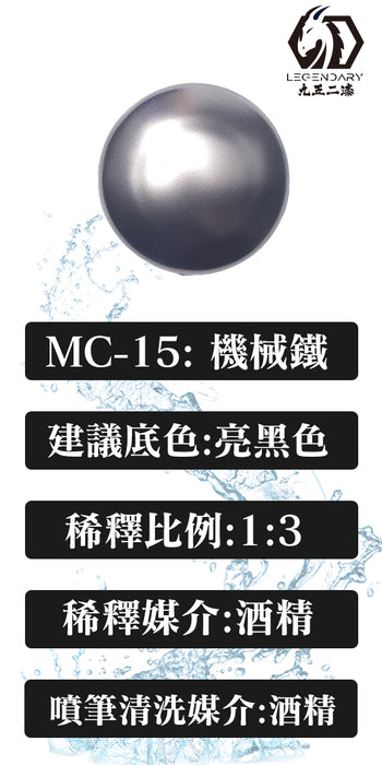 MC-15 Mechanical Iron 20ML (Water Based) - Air Brush