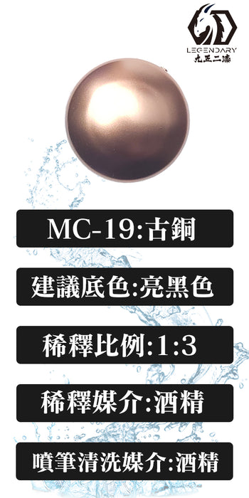 MC-19 Bronze 20ML (Water Based) - Air Brush