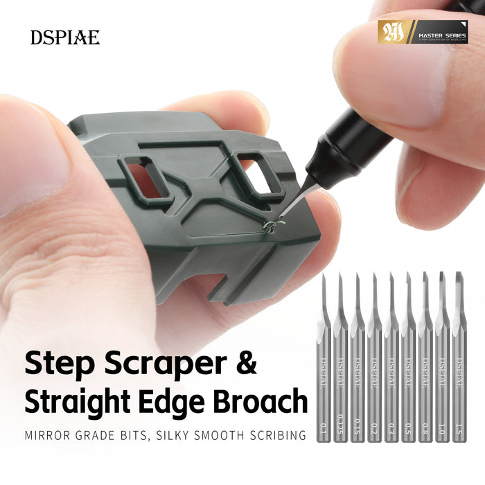 ZPB Straight Edge Broach and Step Scraper
