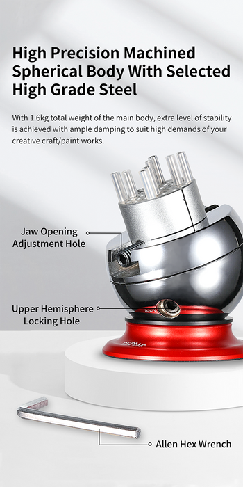 AT-SV Omnidirectional Spherical Vise