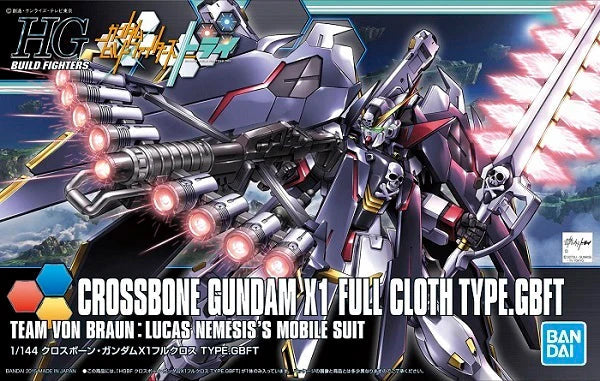 1/144 HG Crossbone Gundam X1 Full Cloth Type.GBFT