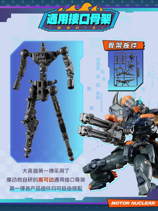 MOTOR NUCLEAR MNH-A Blind Box (Set of 6)