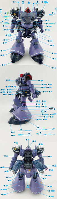 HG RICKDOM (GQ) WATER DECAL