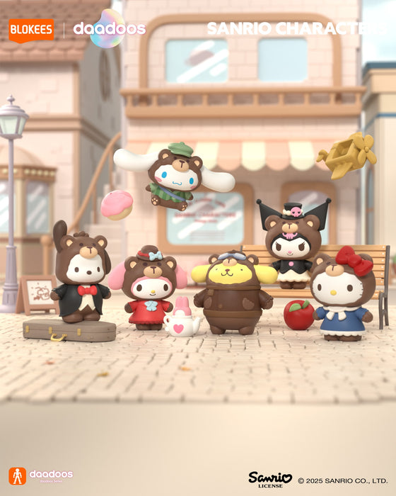 Sanrio Characters Dadoos - ART Series -  Retro Bear Encounter