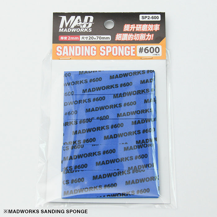 SP3-600 #600 3mm Sanding Sponge