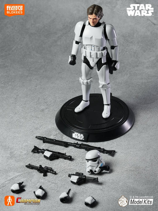Star Wars EPIV: A New Hope CC03 Series - HAN SOLO Stormtrooper disguise version