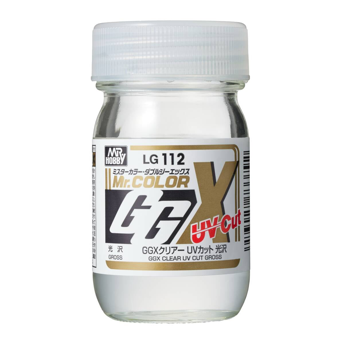LG112 GGX Clear UV Cut Gloss (60 ml) (Solvent Based) — Ani Mecha