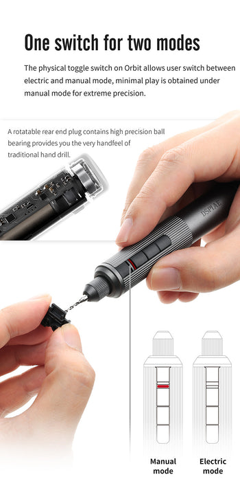 AT-ED02 Orbit Electric Drill - Grey