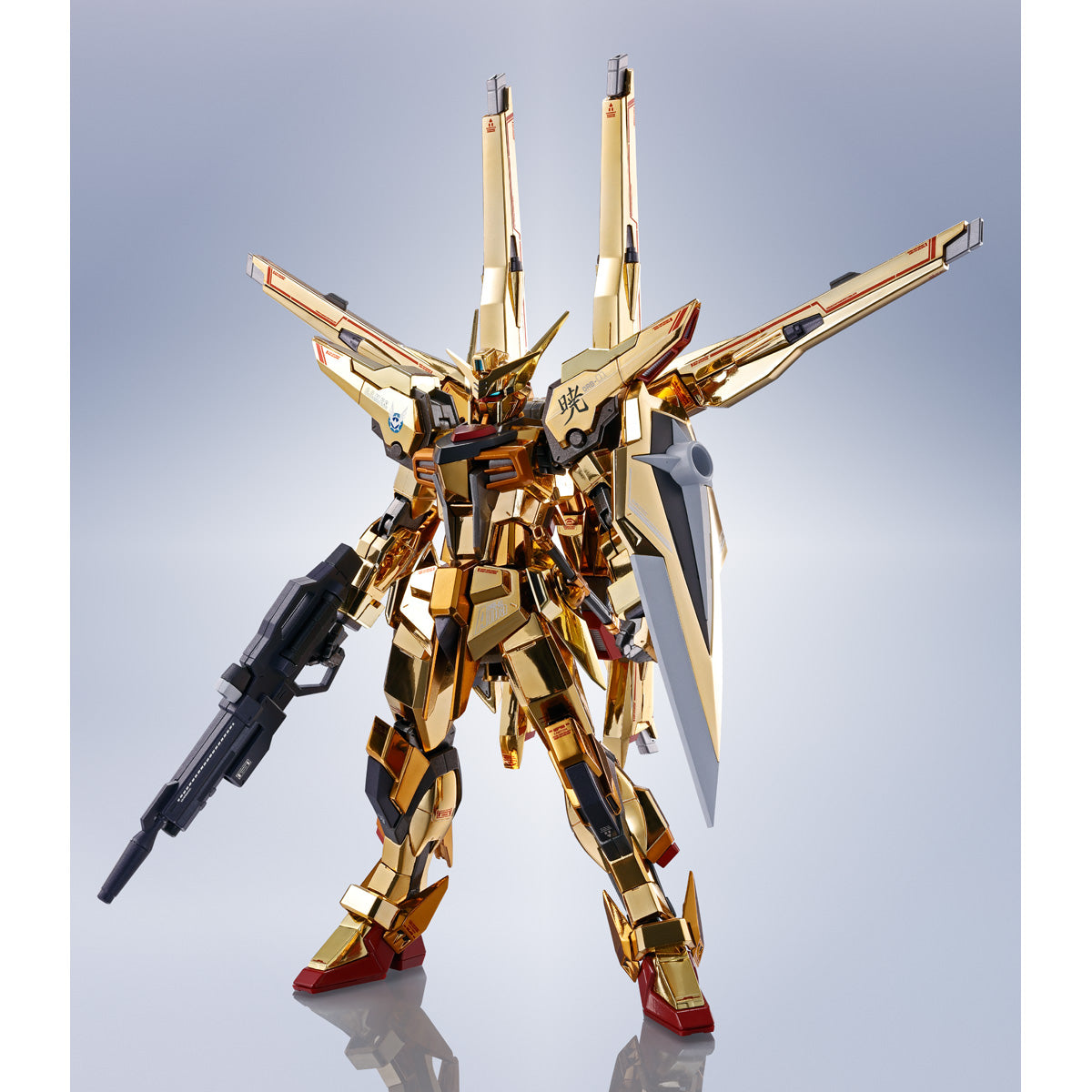 BANDAI L ROBOT魂 AKATSUKI SHIRANUI METAL ROBOT SPIRITS ＜SIDE MS＞ AKATSUKI SHIRANUI unit SEED