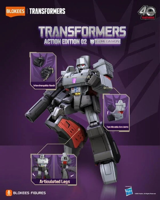 TRANSFORMERS Action Edition 02 - G1 Megatron