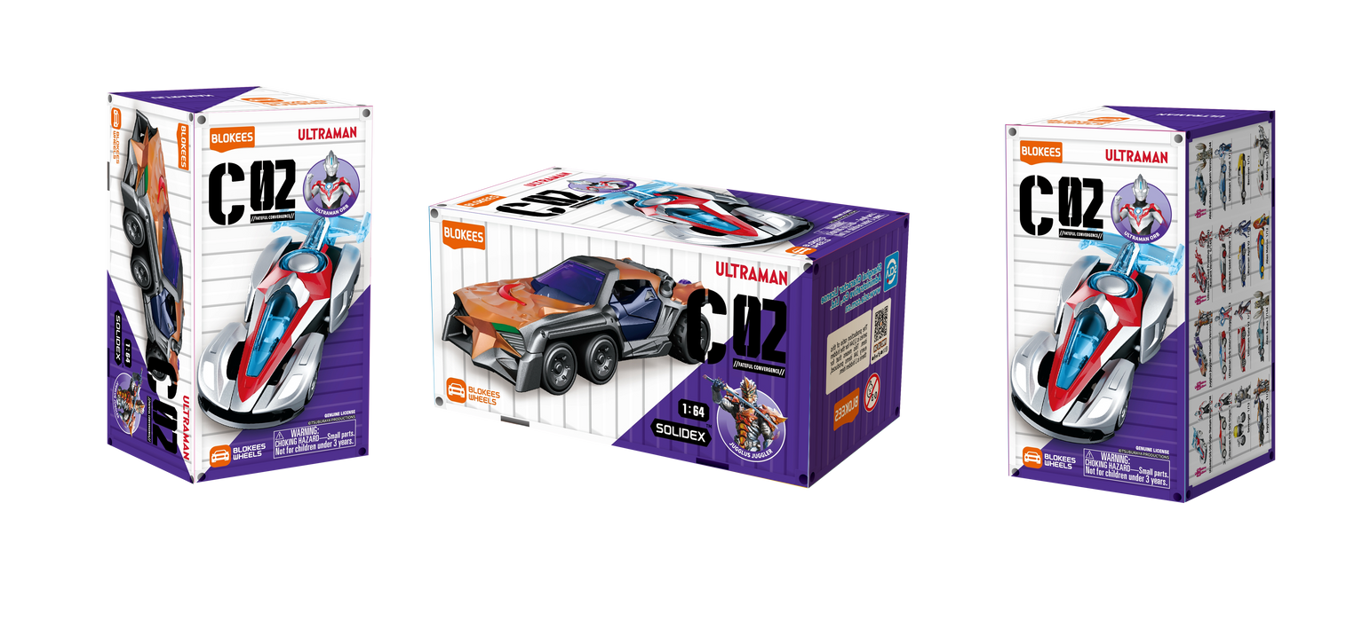 75682 BLOKEES WHEELS ULTRAMAN C02 Fateful Convergence