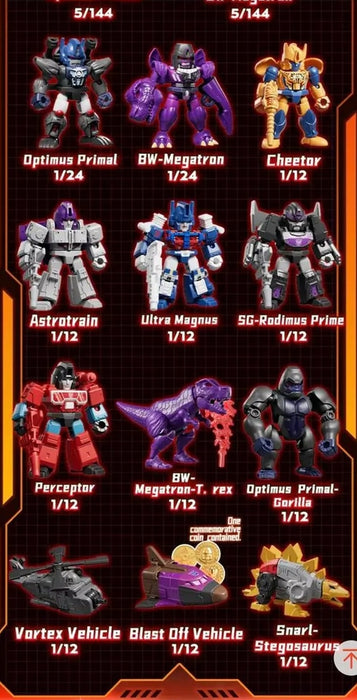 Transformers Defender Version DV 06 Brutal Fang Blind Box Figure