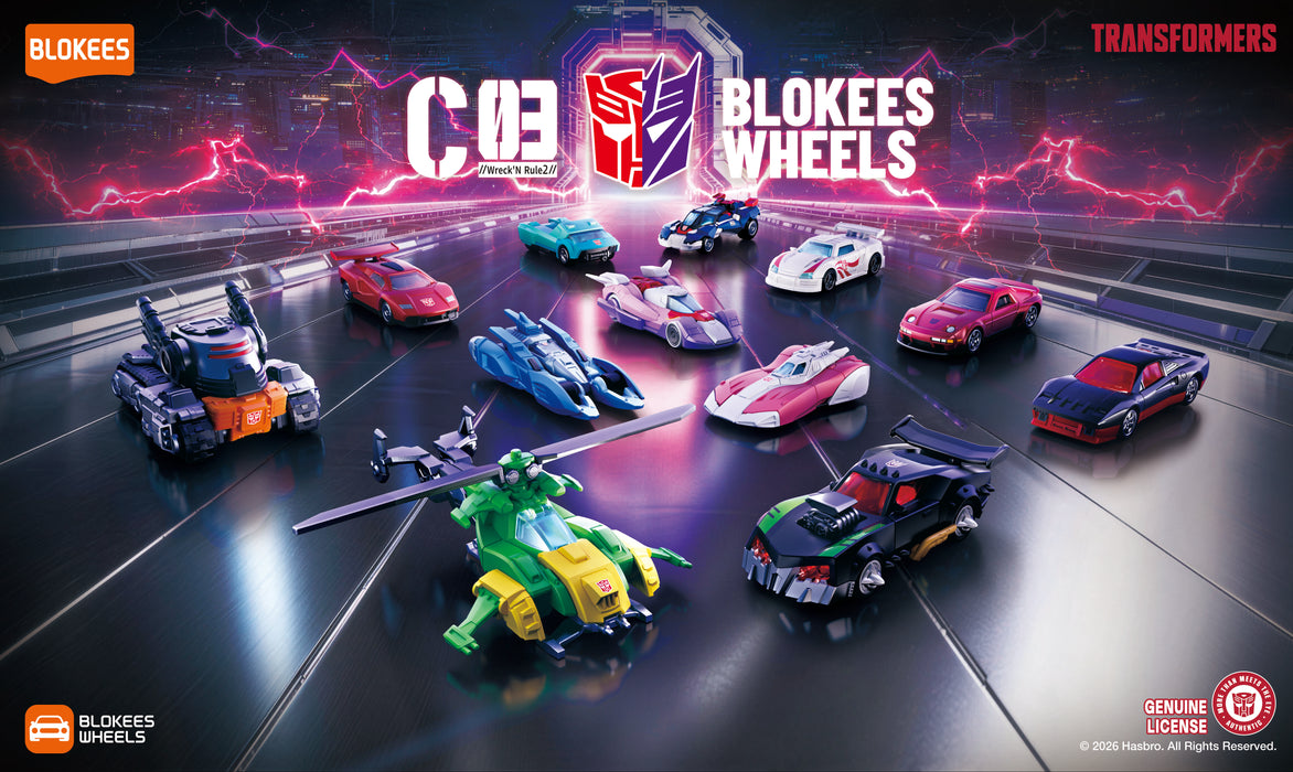 75609 BLOKEES WHEELS TRANSFORMERS C03 Wreck'N Rule 2