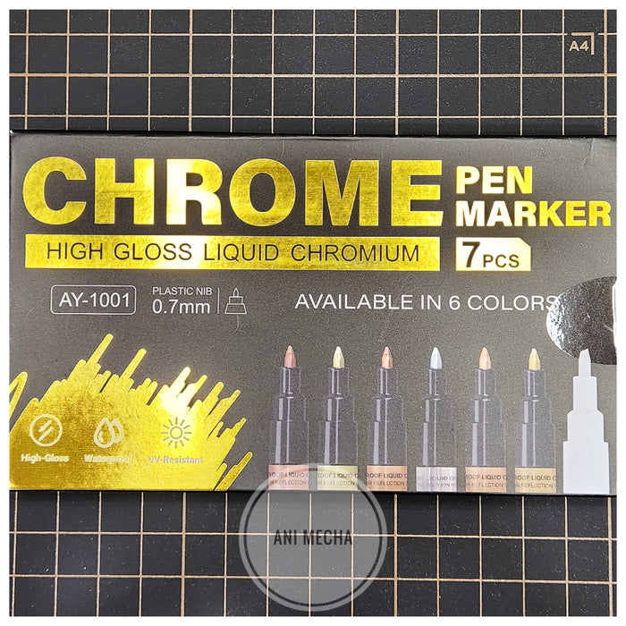 CHROME Markers - 6 Colors