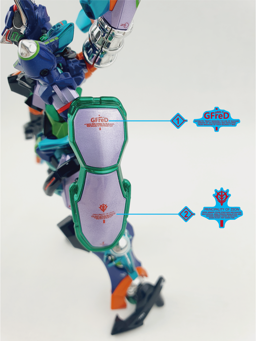 HG GQuuuuuuX G FRED WATER DECAL