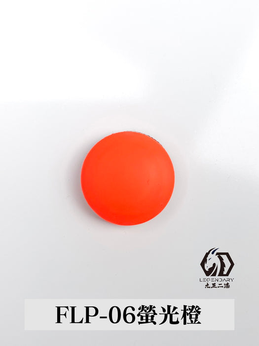 FLP-06 Fluorescent Orange 11 ML (Water Based) - hand brush