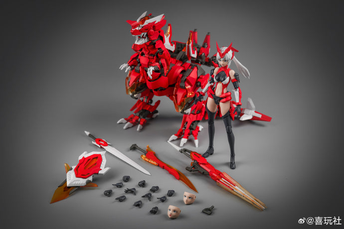 Dragon Princess-01 Feather King Dragon & Firefly Musume