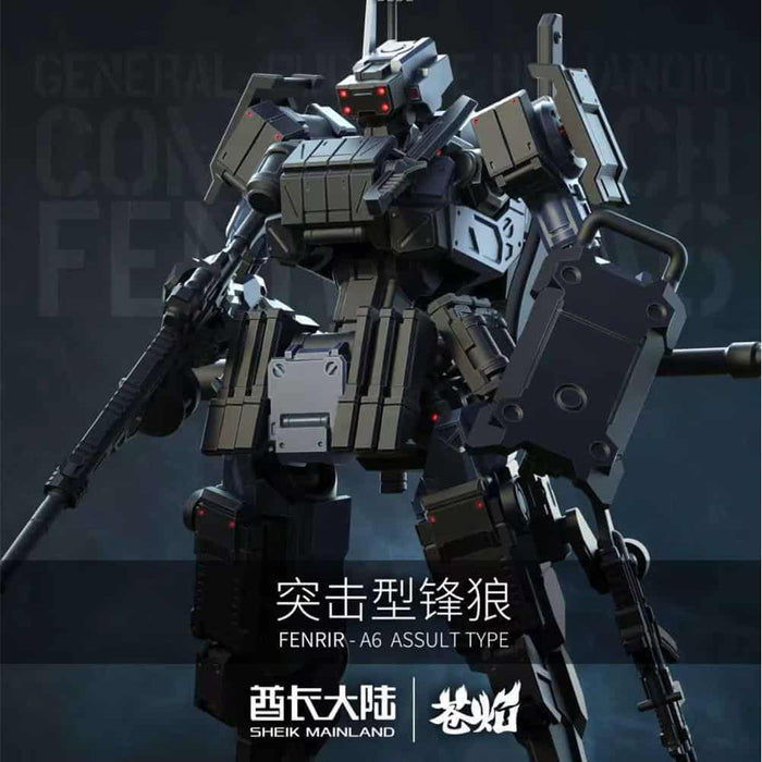 1/18 Sheik Mainland Fenrir A6 Assault Type (Full Armor)