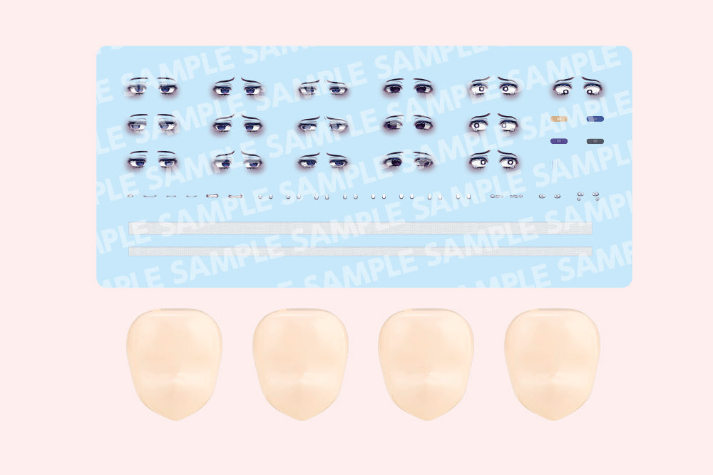 CUSTOMIZED FACE & DECAL SET Vol.6 [DESIGNED BY AMAAI]