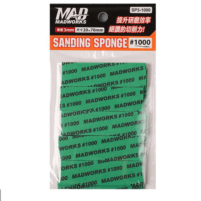 SP3-1000 #1000 3mm Sanding Sponge