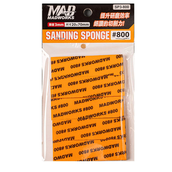 SP3-800 #800 3mm Sanding Sponge