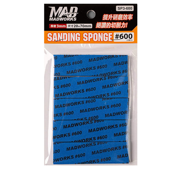 SP3-600 #600 3mm Sanding Sponge