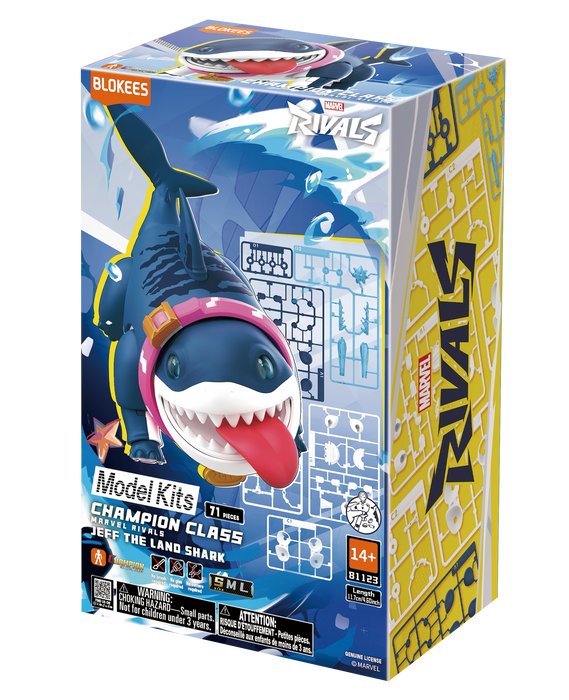 81123 Marvel Rivals Champion Class 12 CC12 - Jeff the Land Shark