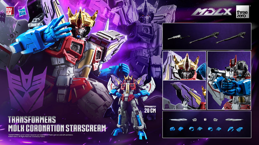 MDLX Scale Collectible Figure - Transformers - Coronation Starscream (Kelvin Sau Redesign)