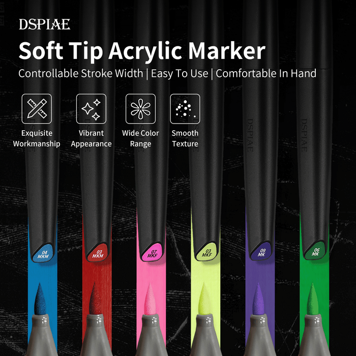 Dspiae MK Water-Based Soft Tip Marker
