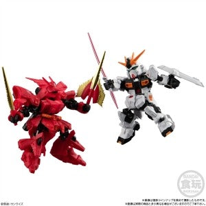 Shokugan - Mobility Joint Gundam SP Nu Gundam & Sazabi Set