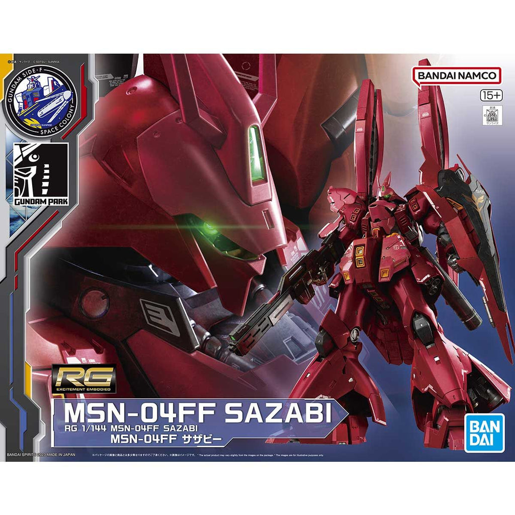 1/144 RG MSN-04FF Sazabi — Ani Mecha