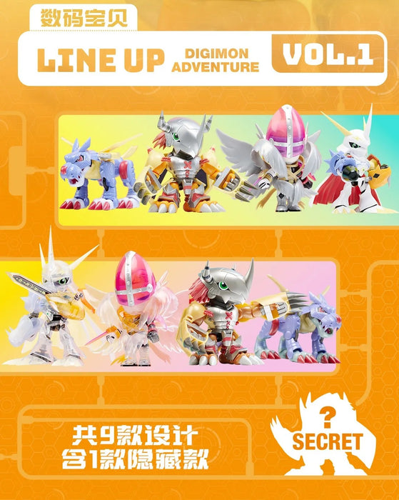 DIGIMON Plabako Adventure Vol 1 BLIND BOX