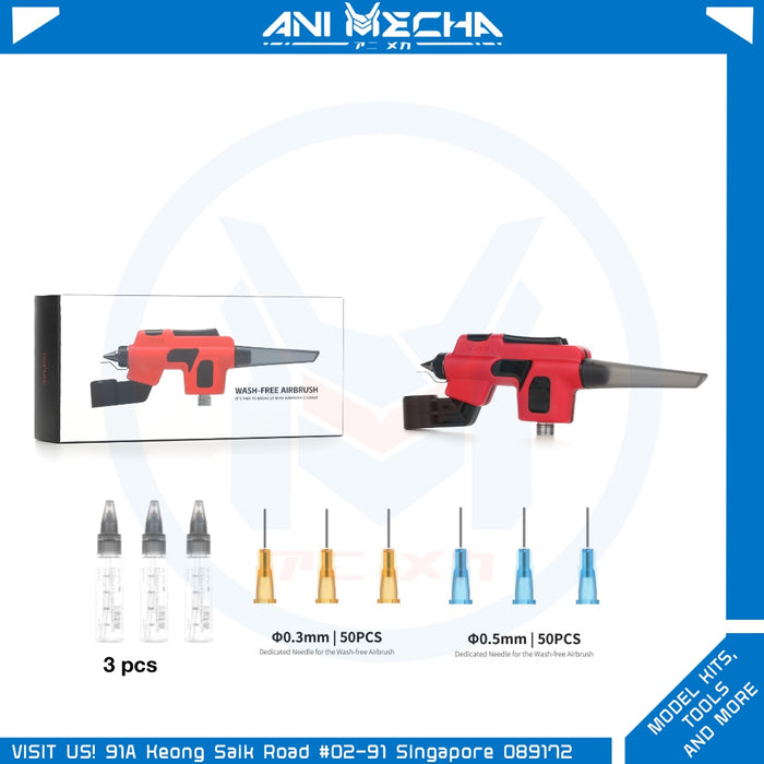 PT-AB Wash-Free Airbrush Set