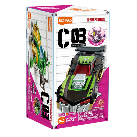 75609 BLOKEES WHEELS TRANSFORMERS C03 Wreck'N Rule 2