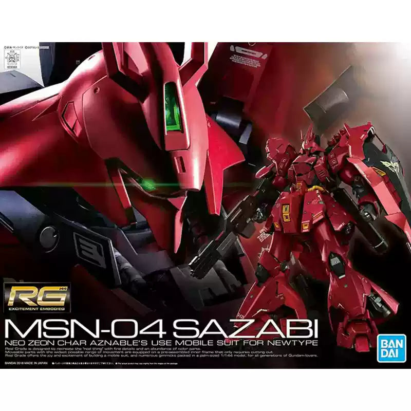 1/144 RG MSN-04 Sazabi — Ani Mecha
