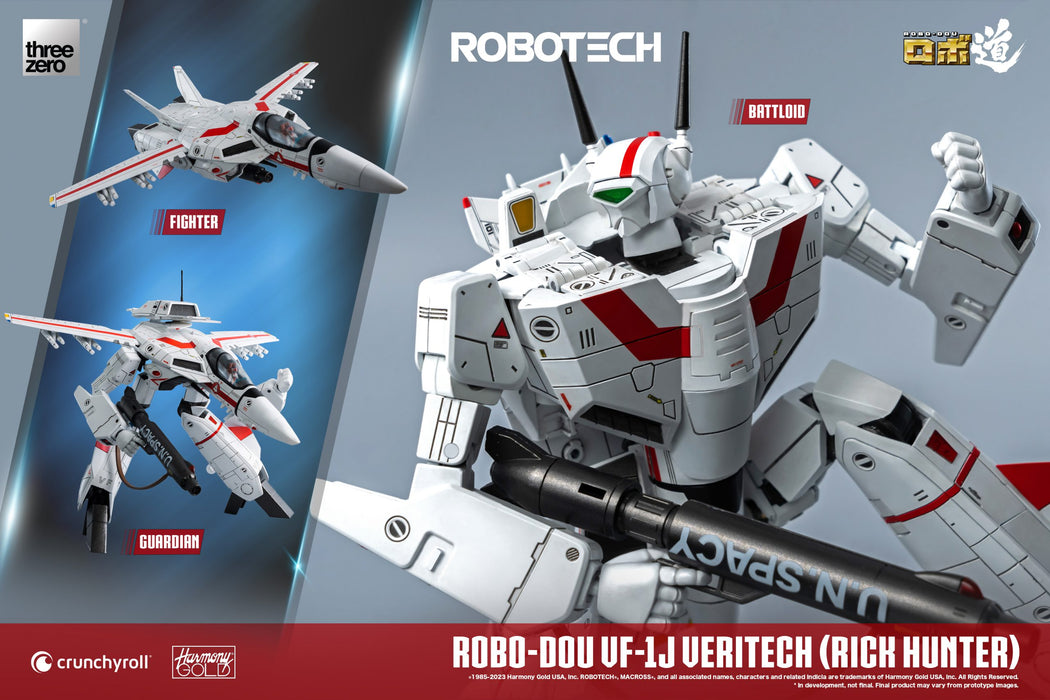 Non-scale Collectible Figure - Robotech - ROBO-DOU VF-1J Veritech (Rick Hunter) (Reissue)