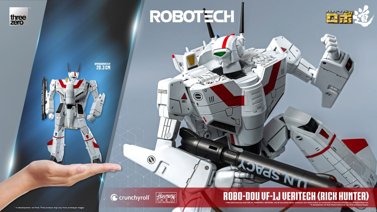 Non-scale Collectible Figure - Robotech - ROBO-DOU VF-1J Veritech (Rick Hunter) (Reissue)