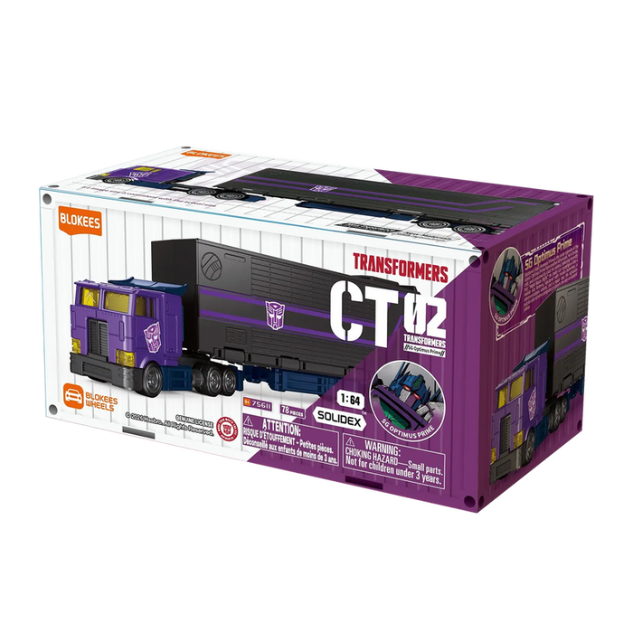 75611 BLOKEES WHEELS TRANSFORMERS CT02 SG Optimus Prime