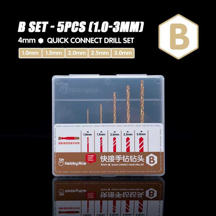 Hobby Mio Quick Connect Drill Set B (Shaft 4 mm)