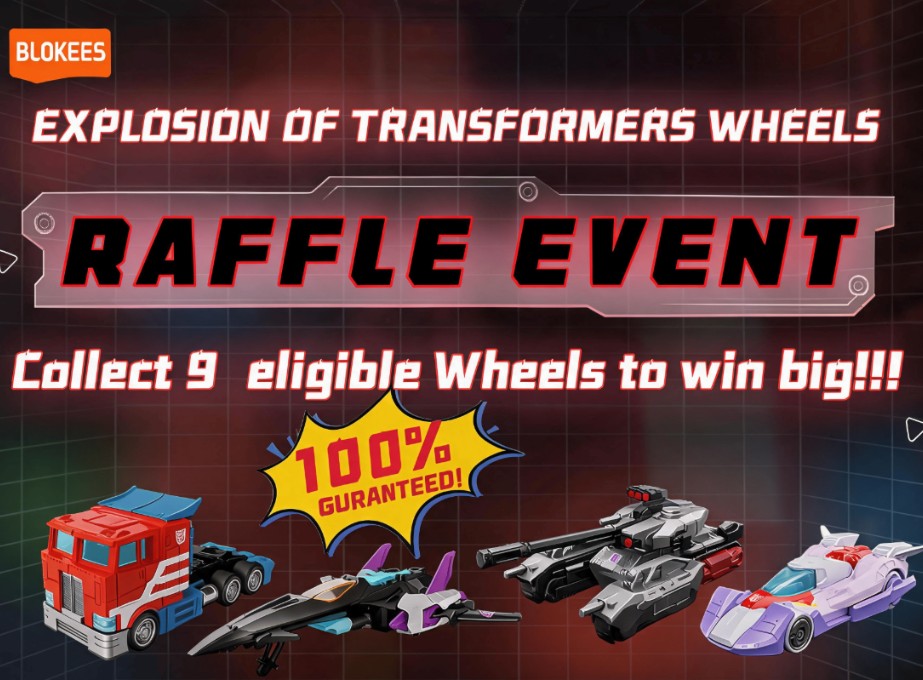 Transformers Wheels Raffle Draw