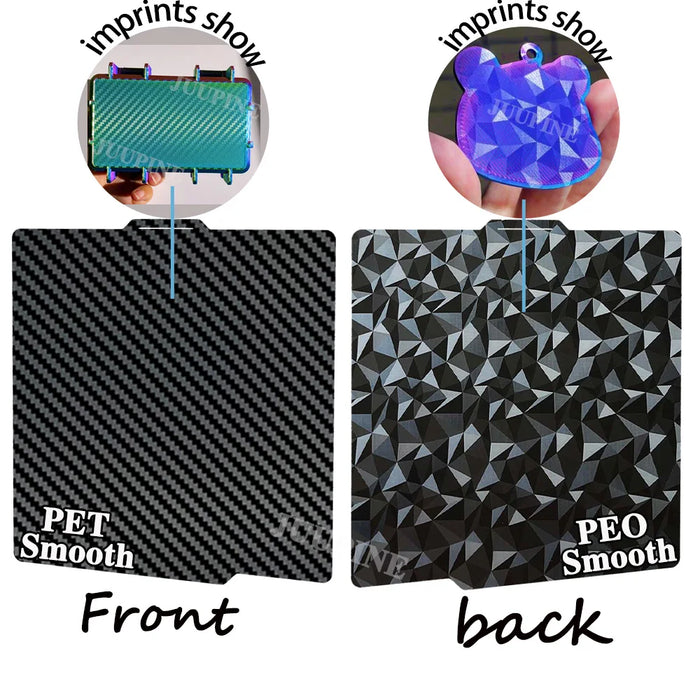 Build Plate for A1 Carbon Fibre and Diamond Pattern