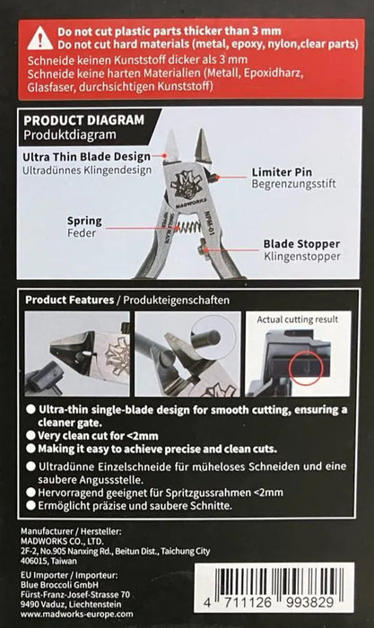 MAD NPM-01 Mr. Pro Samurai Single Blade Nipper