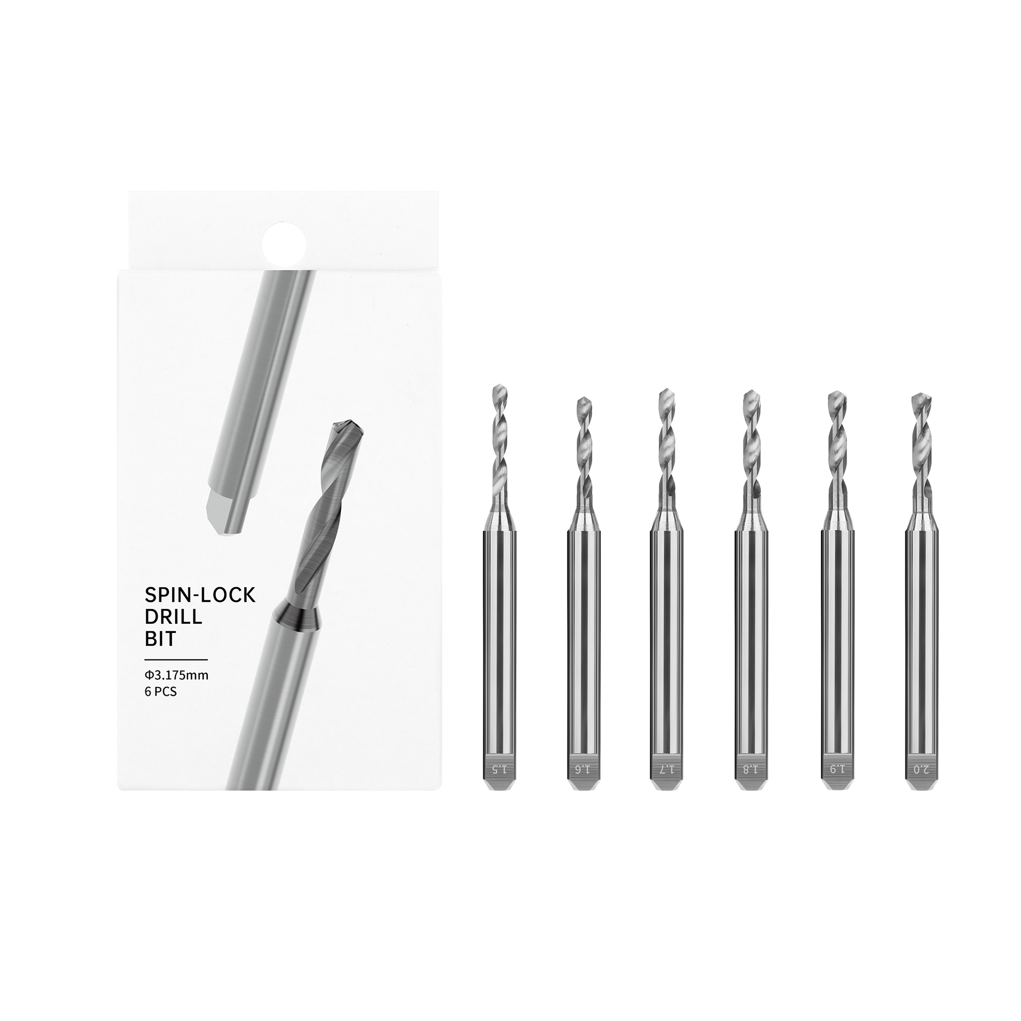 XDB-S01 Spin-Lock Drill Bit - Set 02 — Ani Mecha