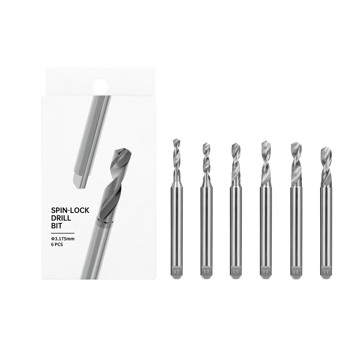 XDB-S01 Spin-Lock Drill Bit - Set 03 — Ani Mecha