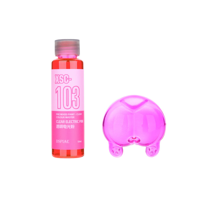 DSPIAE Water Based Pre-Mixed Clear Color Paint 50ML