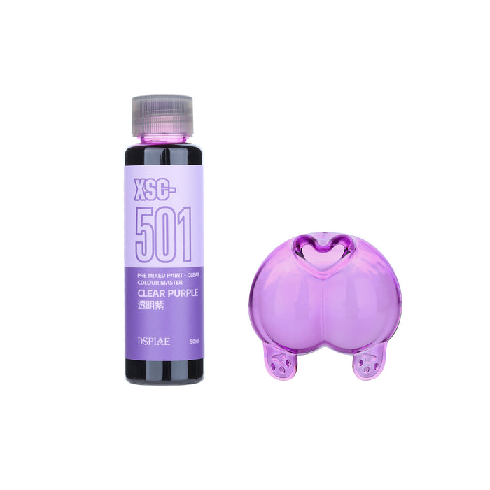 DSPIAE Water Based Pre-Mixed Clear Color Paint 50ML