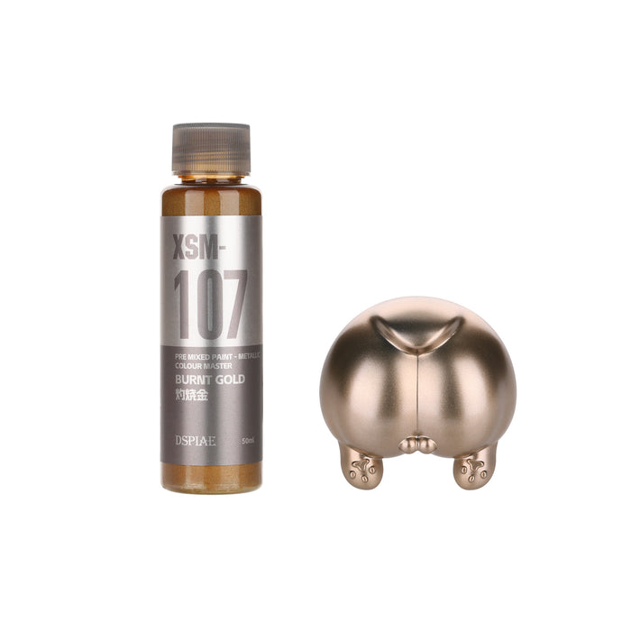 DSPIAE Water Based Pre-Mixed Metallic Colors Paint 50ML